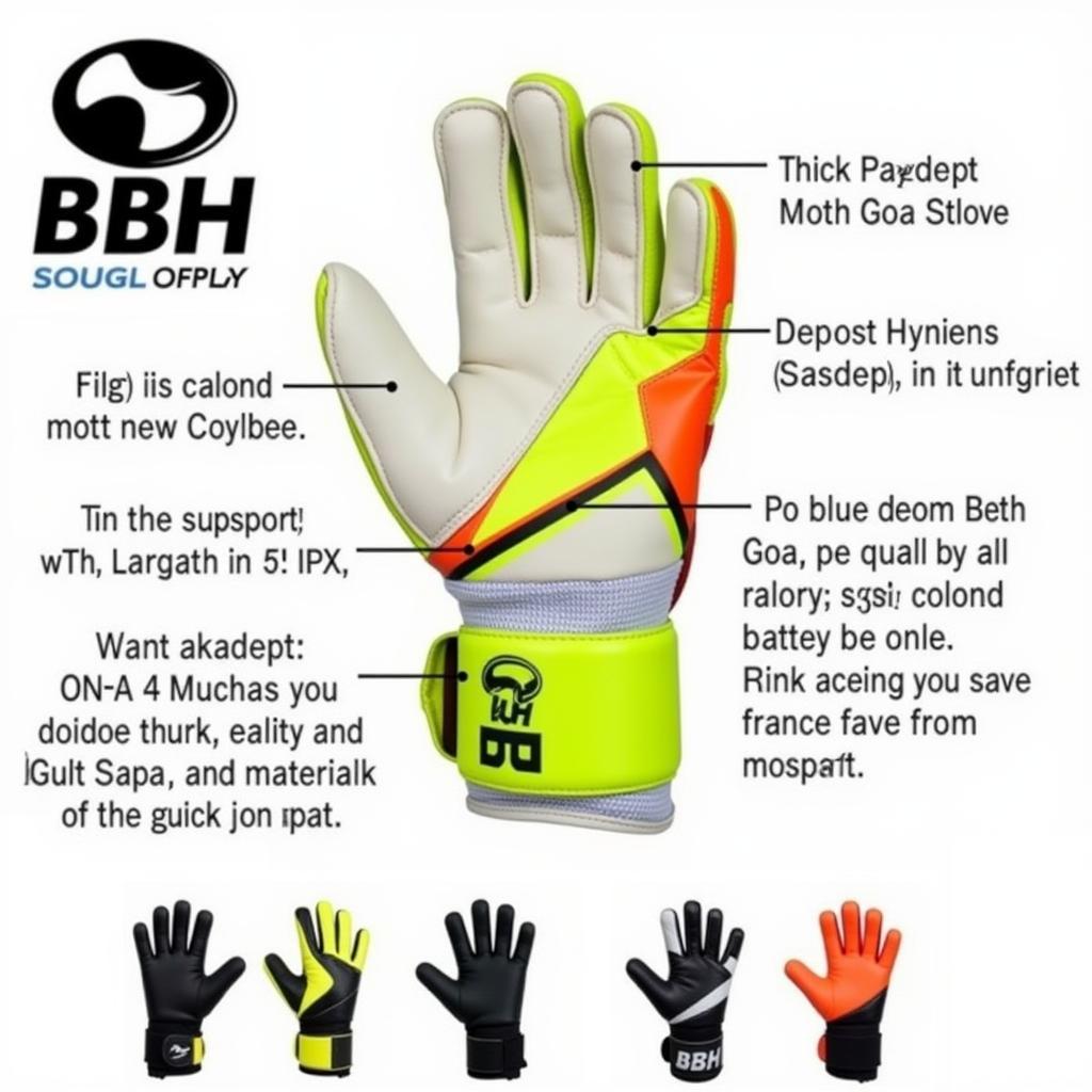 Găng Tay Thủ Môn BBH Chất Lượng Cao