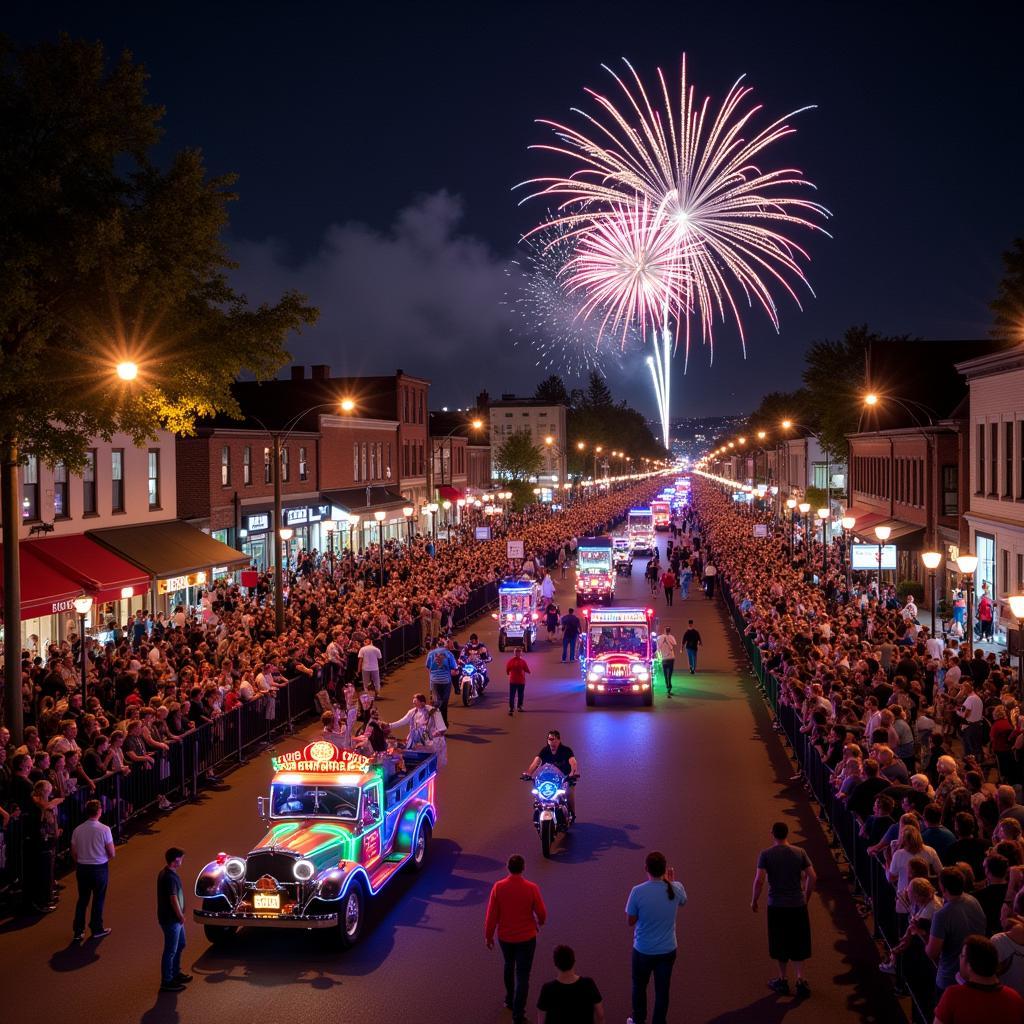 Gibson Days Parade and Fireworks Display