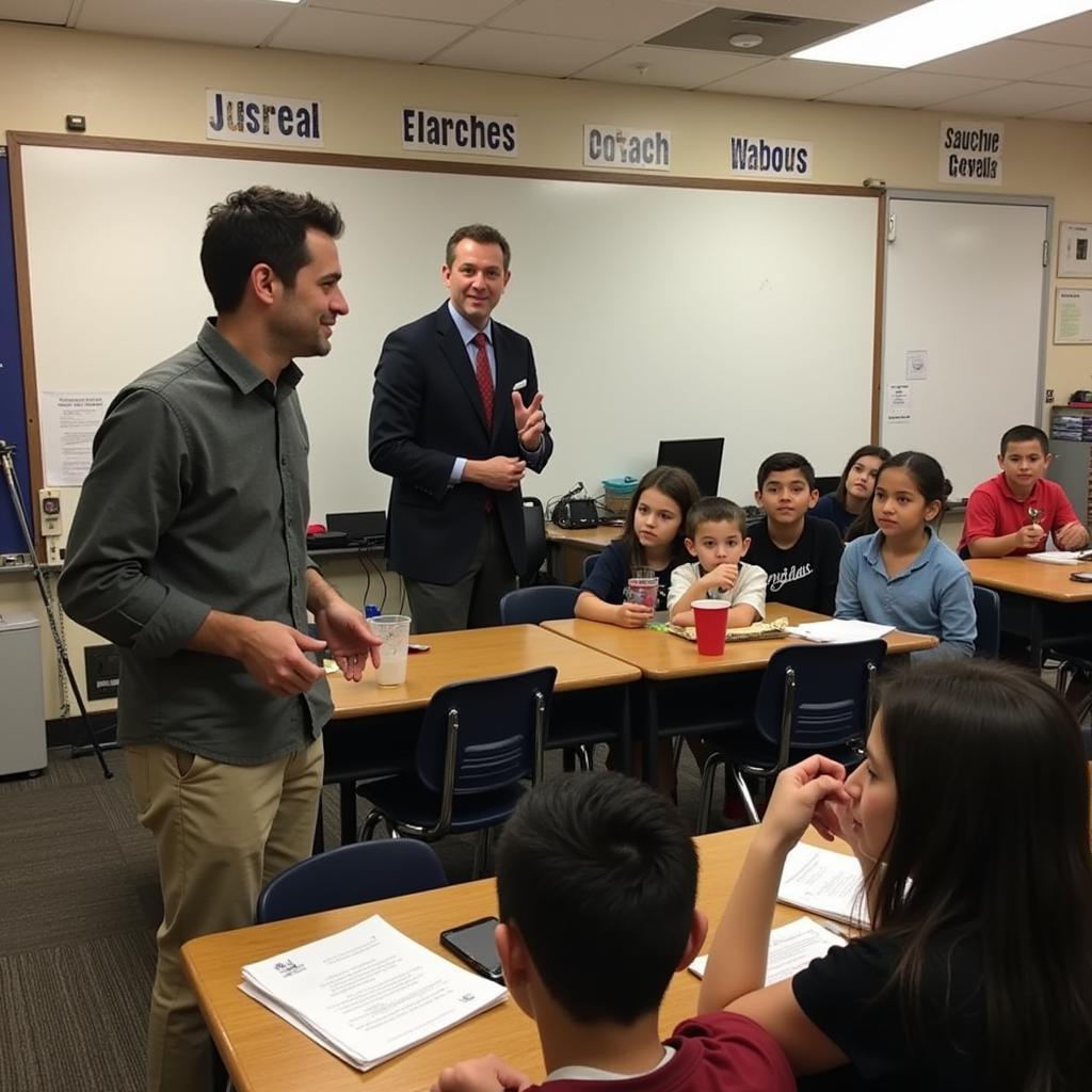 Glenn Medeiros in his role as an educator.