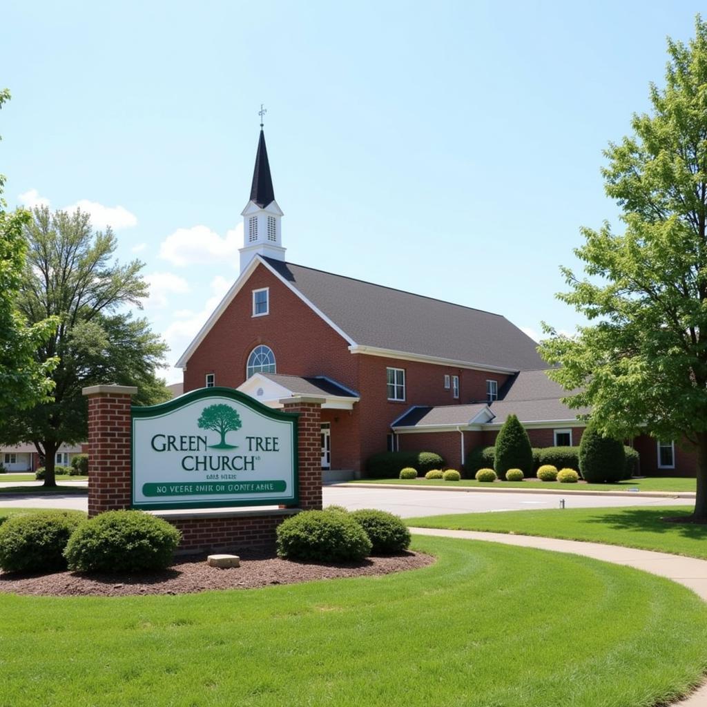 Green Tree Church Exterior