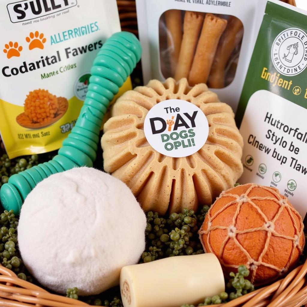 Dog hampers for dogs with allergies