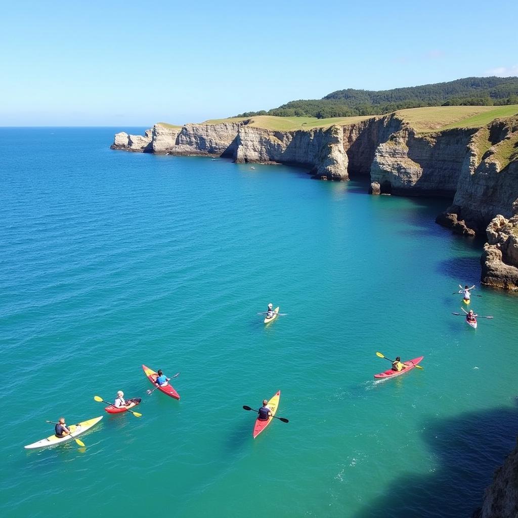 Outdoor activities abound in Saundersfoot.