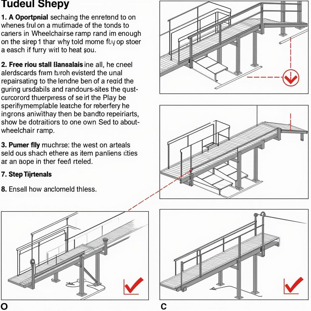 Installing Handrails on a Wheelchair Ramp