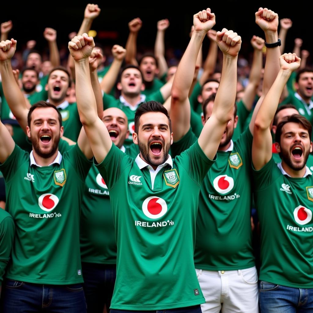 Người hâm mộ Ireland Rugby 7s Jersey