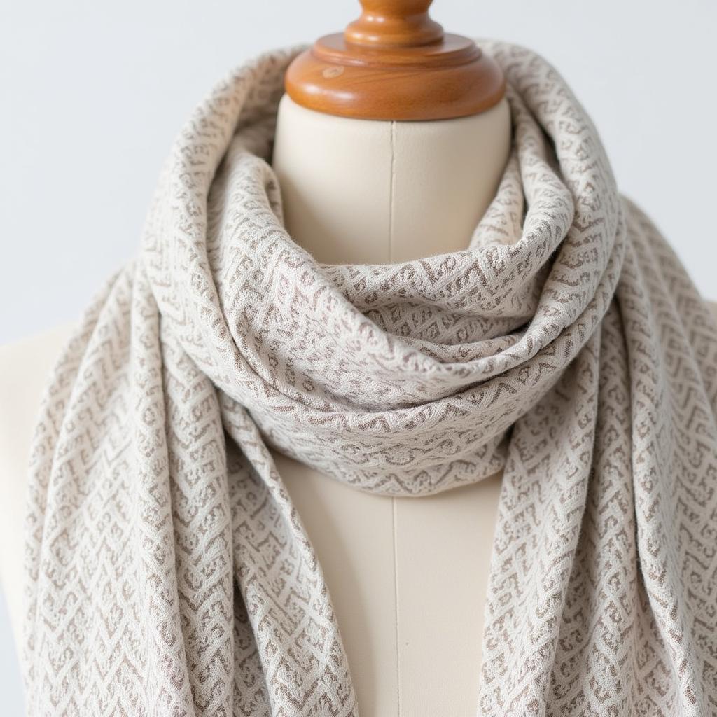 Luxurious Finnish Linen Scarf