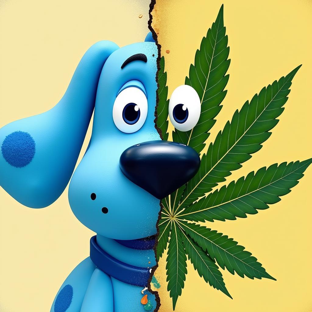 There is no "Blues Clues" cannabis strain.