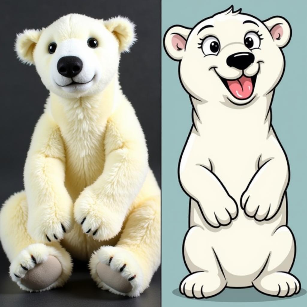 Styles of Stuffed Polar Bears