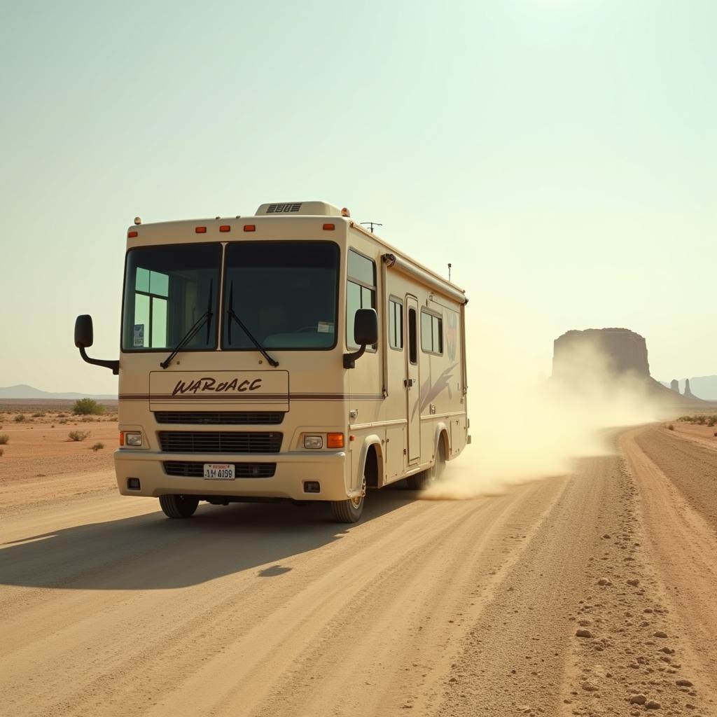 Driving an RV in Black Rock City