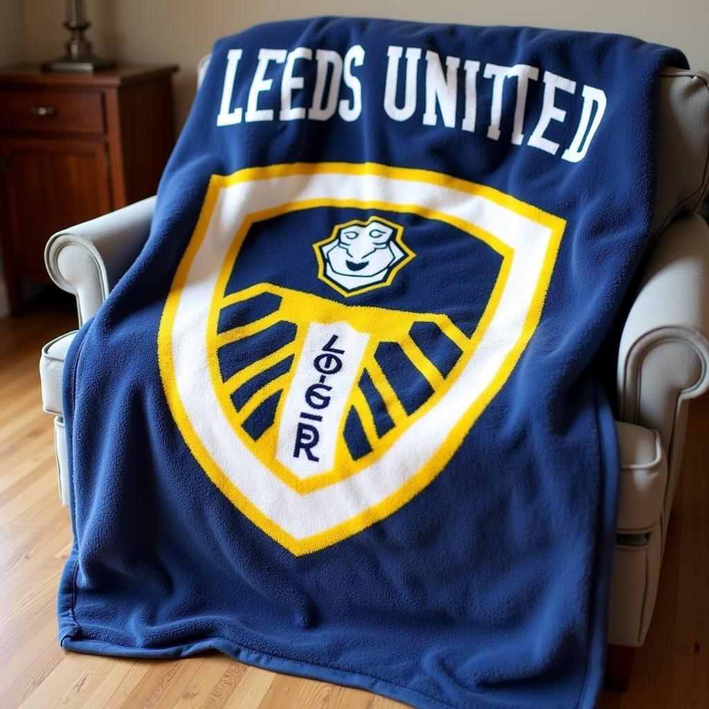 Chăn Leeds United thiết kế độc đáo