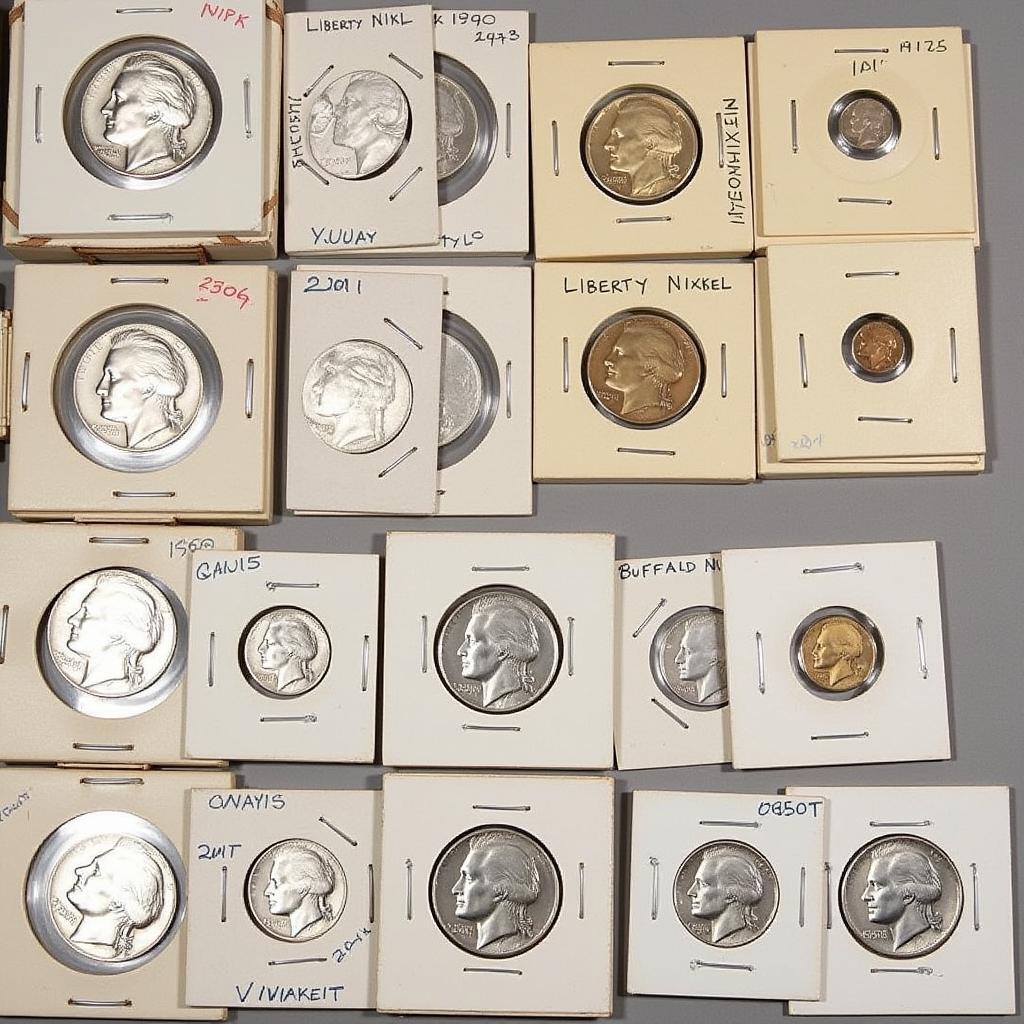 Liberty Nickel Collection Display