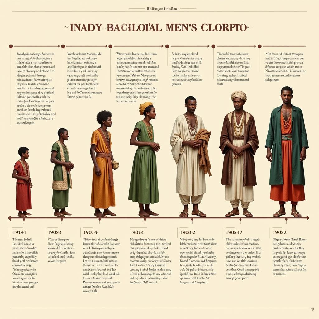 History of Ethiopian Men's Clothing