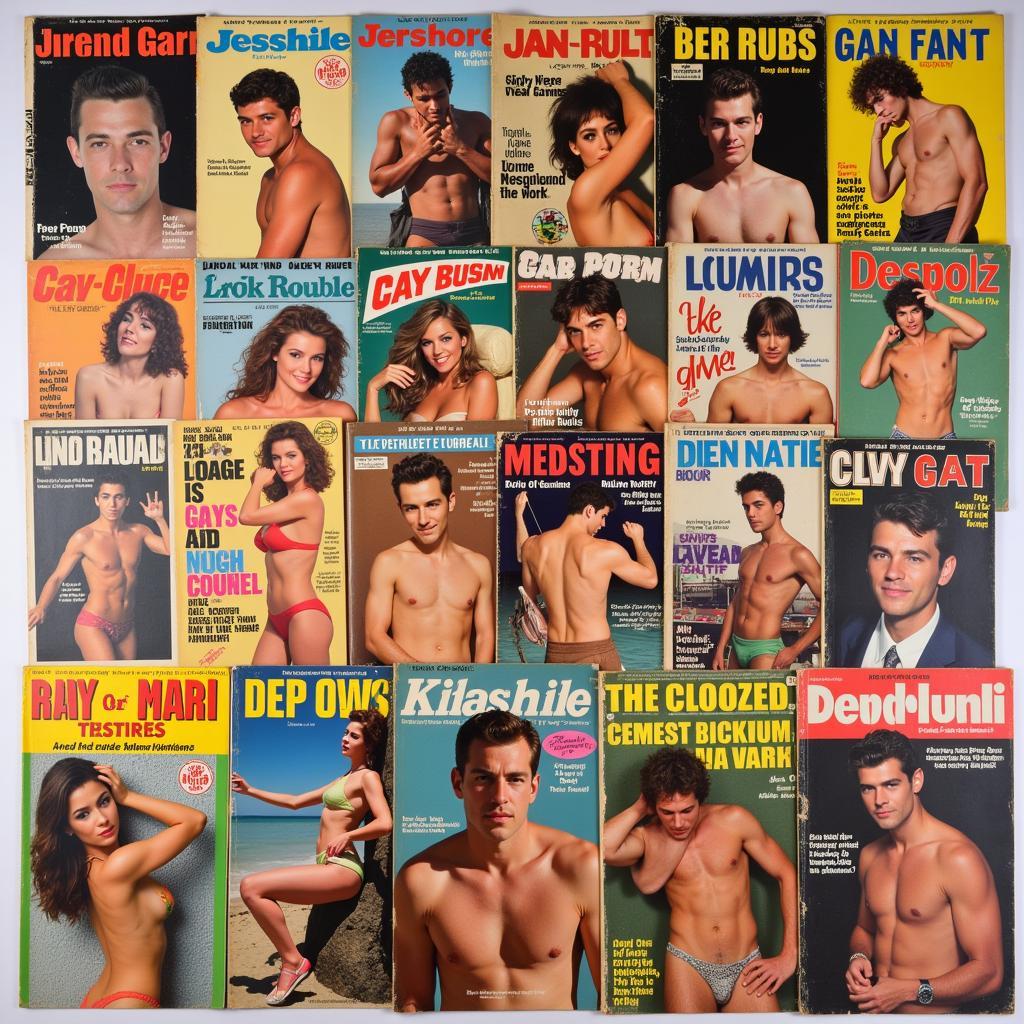 History of Vintage Gay Porn Magazines