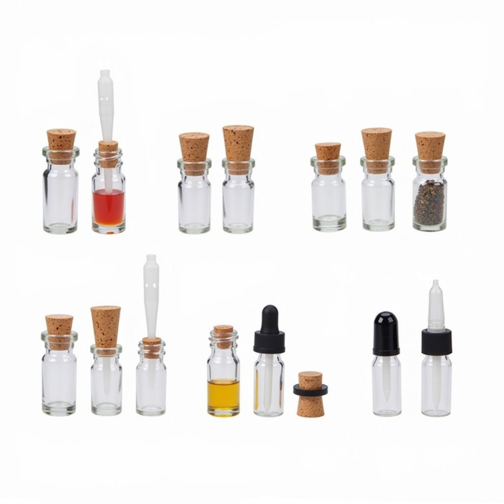 Lựa chọn tiny glass vials phù hợp với nhu cầu