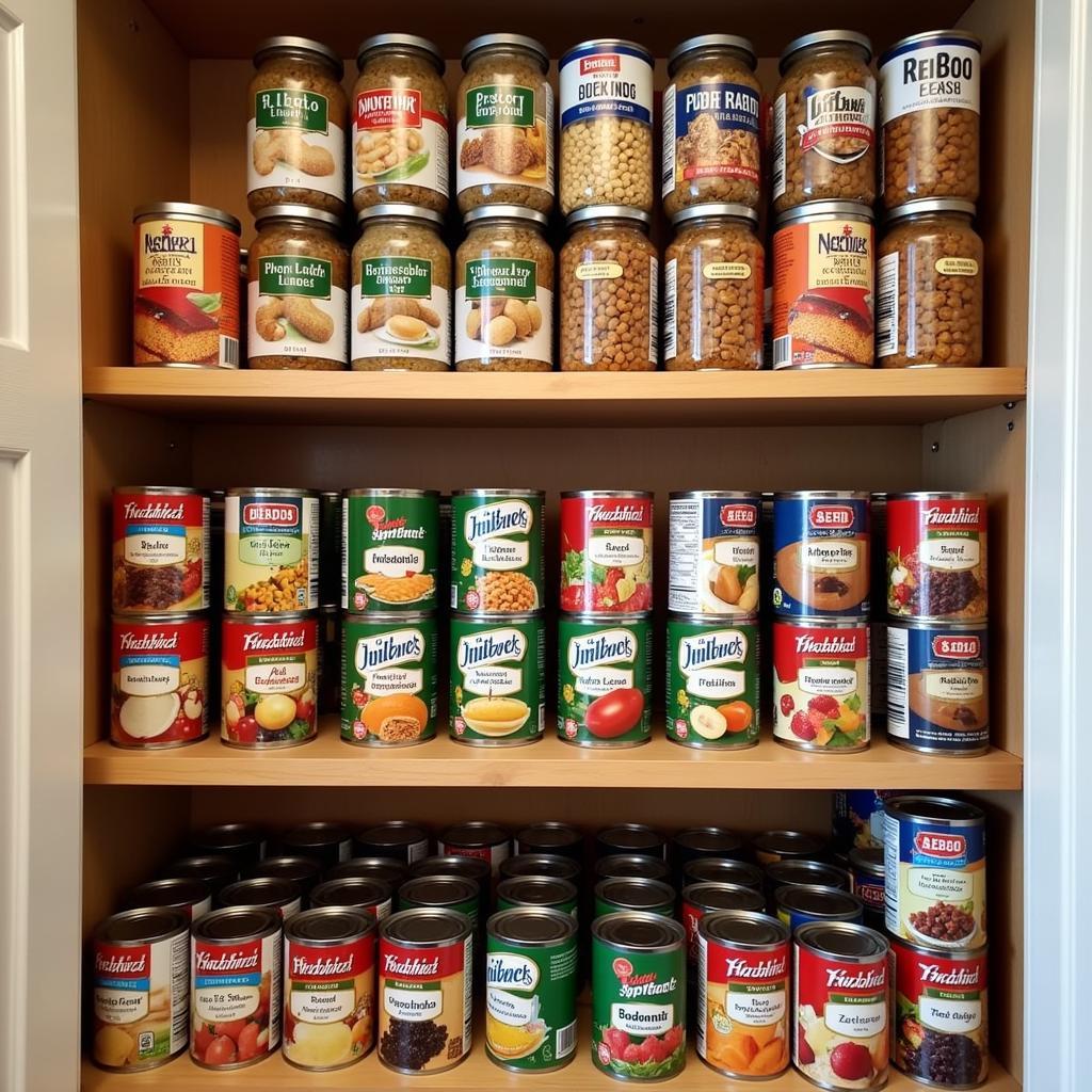 Proper Storage of Canned Food