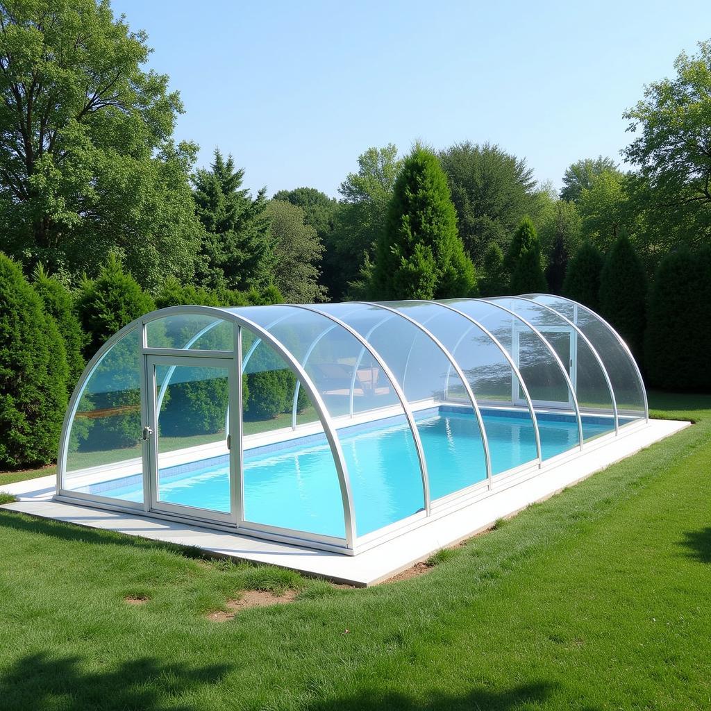 Swimming Pool Dome Cover