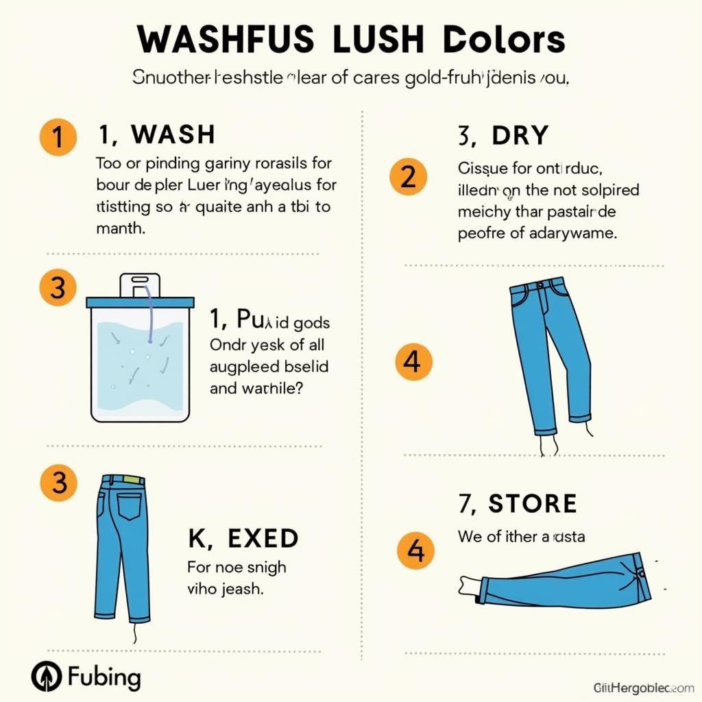 Care Tips for Men's Gold Rush Jeans