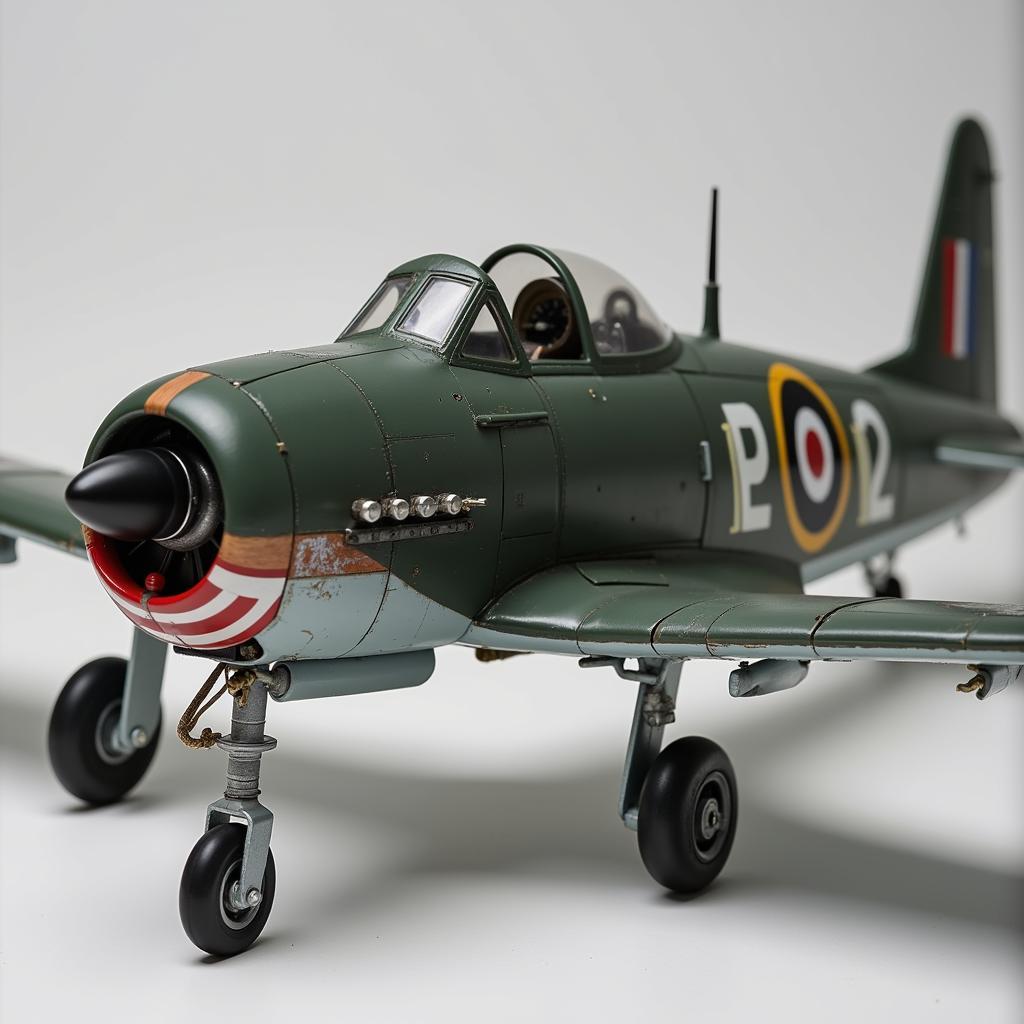 Detailed 1:18 Scale Plane Model