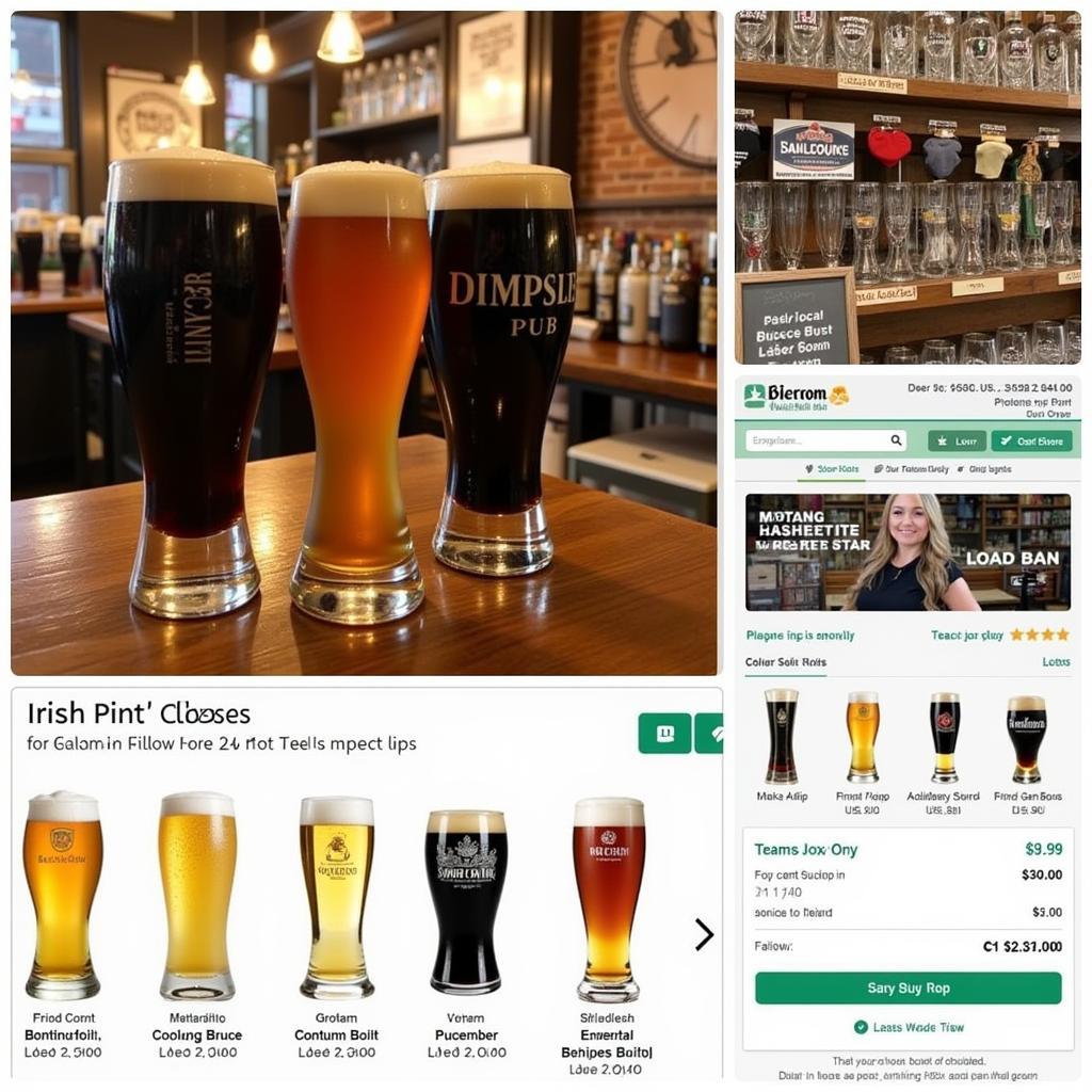 Buying Pint Glasses in Ireland