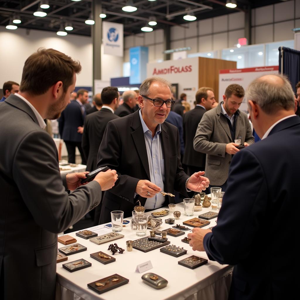 Networking at the New York International Coin Show 2024