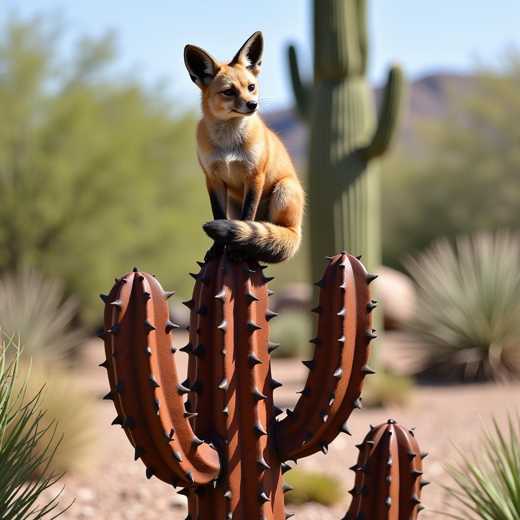 Metal Desert Art: A Captivating Fusion of Nature and Creativity