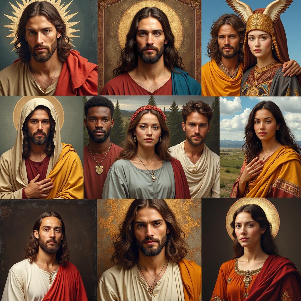 Different Faces of Jesus