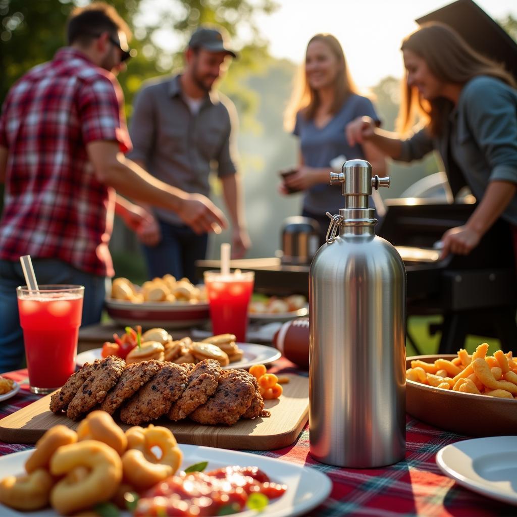 Nitrous Oxide in Football Tailgating