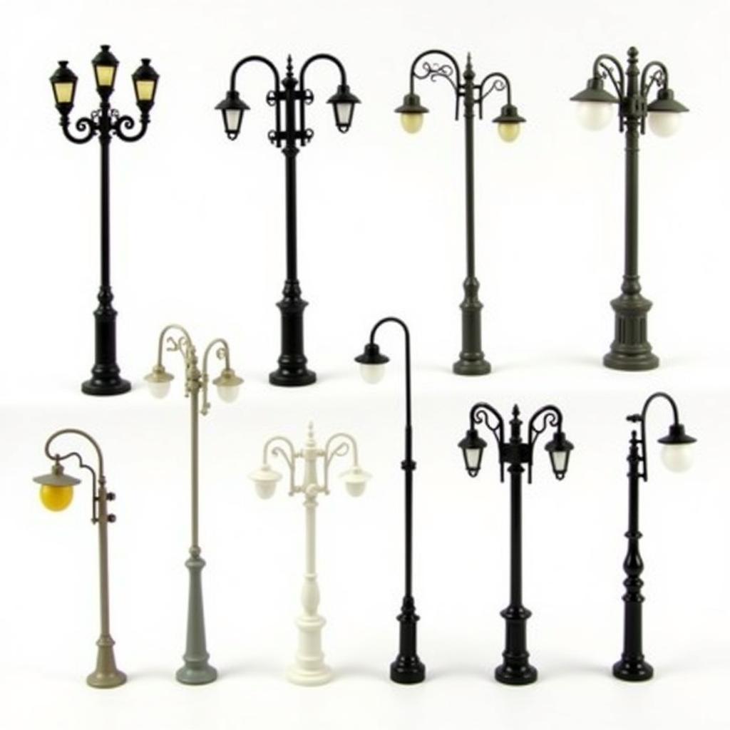 Different Types of O Scale Street Lights