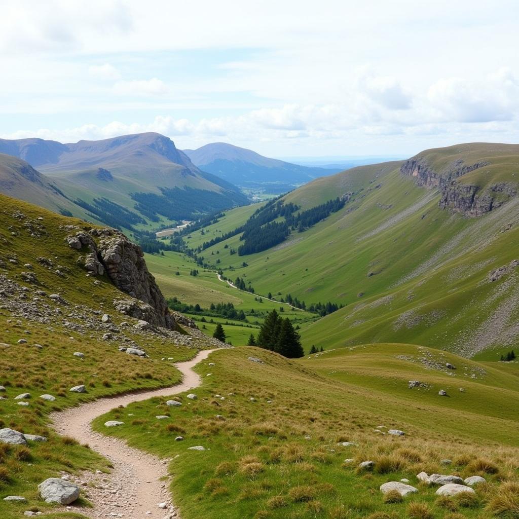 Peak District National Park near Poynton, Cheshire: Breathtaking landscapes and hiking trails.