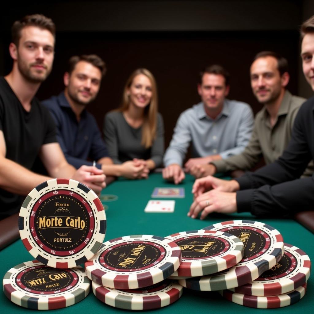 Poker chips Monte Carlo trong thế giới poker hiện đại