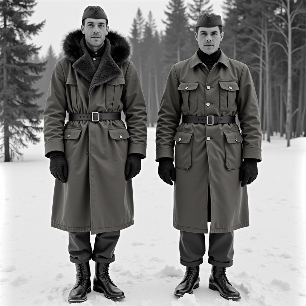 Finnish Soldier in M/40 Uniform - Winter Warfare