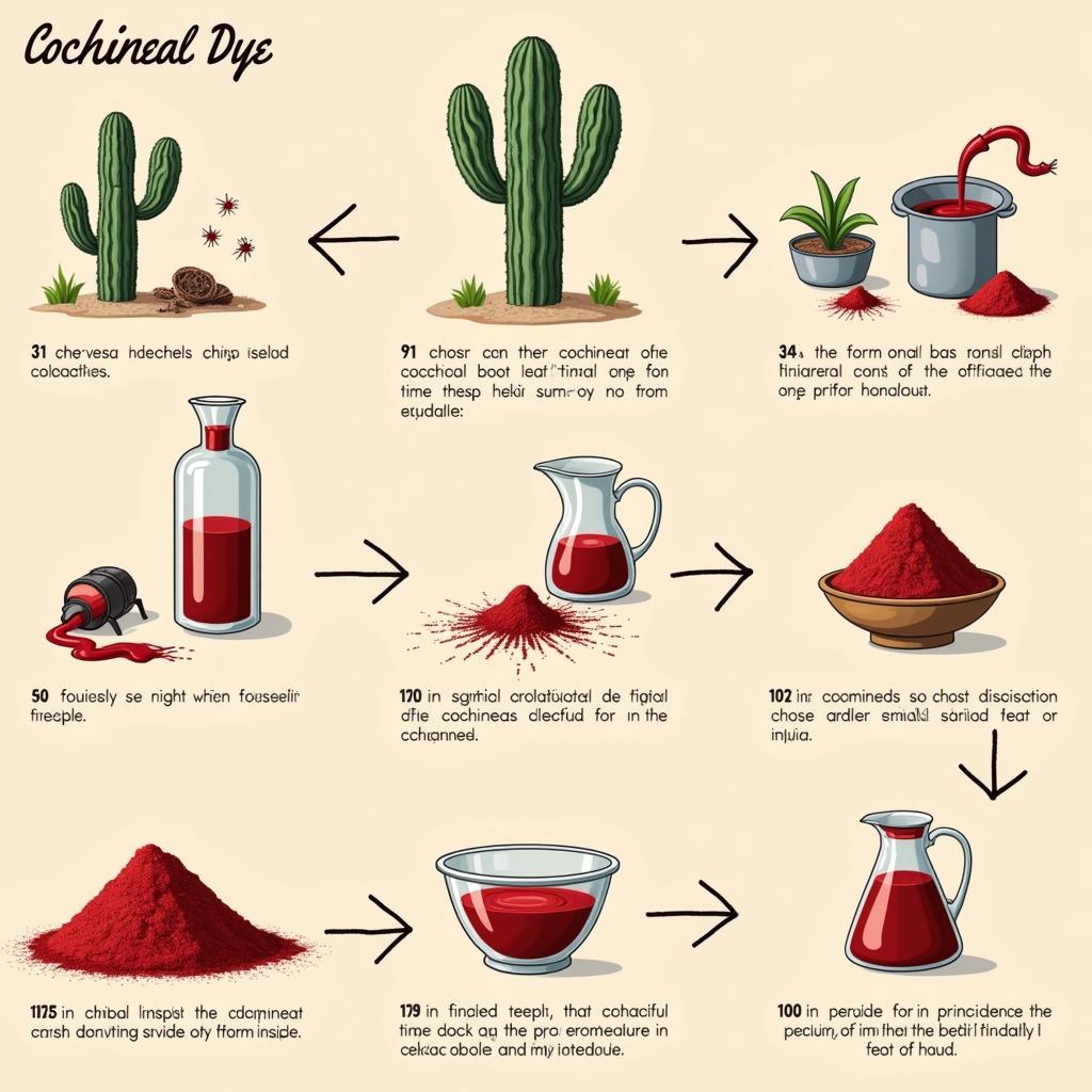 Cochineal Dye Production Process