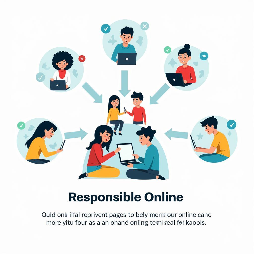 Promoting Responsible Online Behavior Regarding Sensitive Content