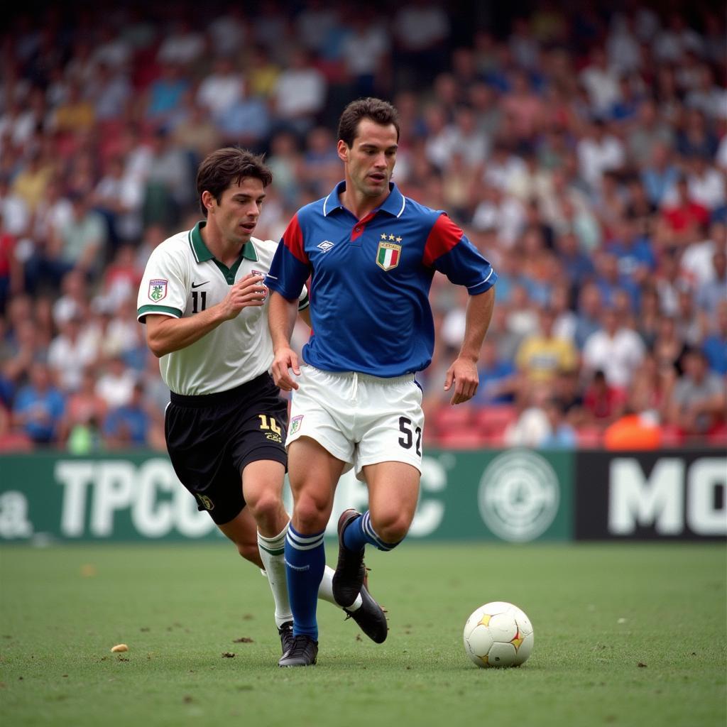 Roberto Baggio trong áo Italy 1994