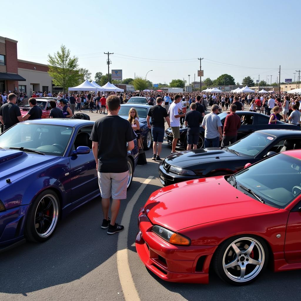 Cộng đồng yêu xe tại Rooster Crow Car Show