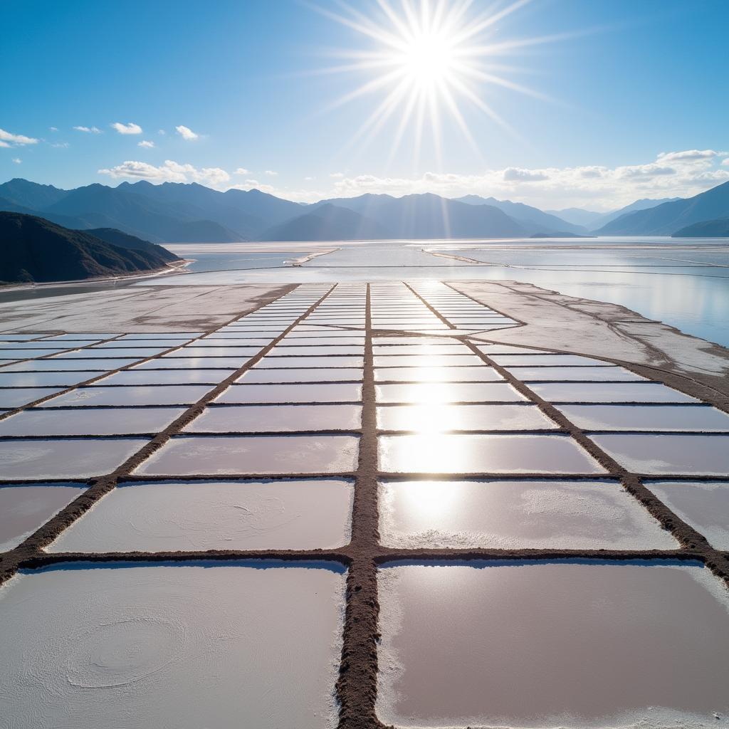 Brazilian Salt Flats - A Stunning Aerial View