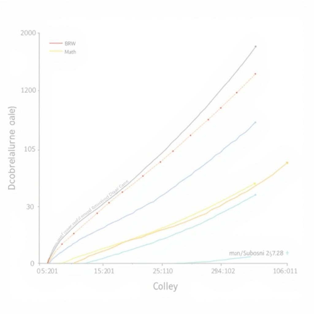 SAT Curve Comparison Across Different Test Dates