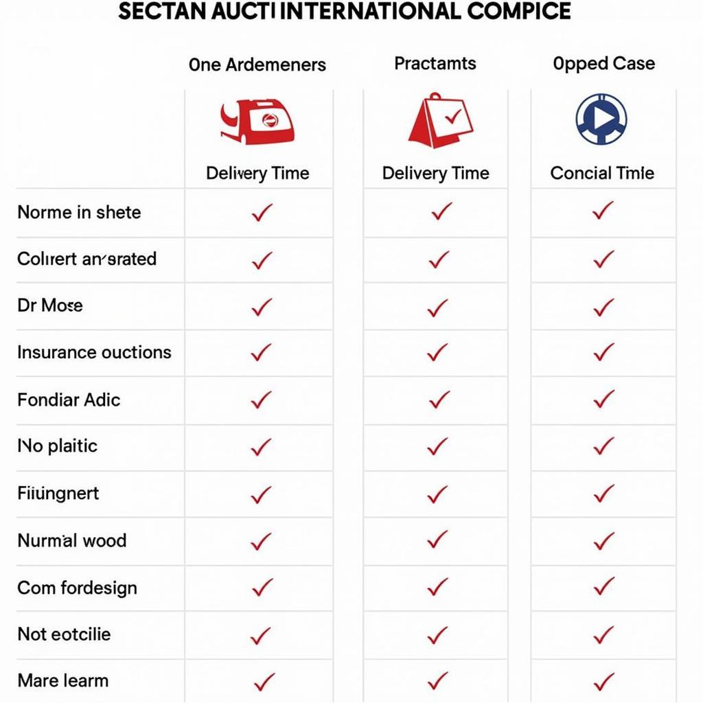 Comparing International Courier Services