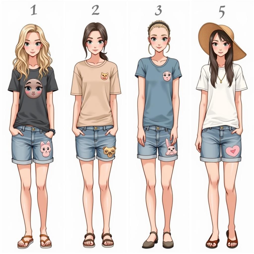 Shorts with Faces: Styling Tips