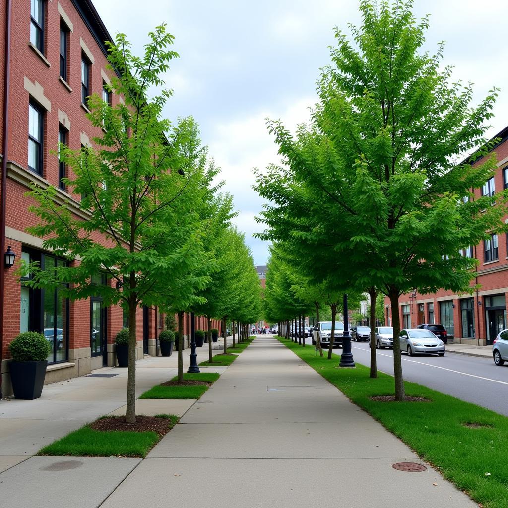 Spaeth Alder in Urban Landscape