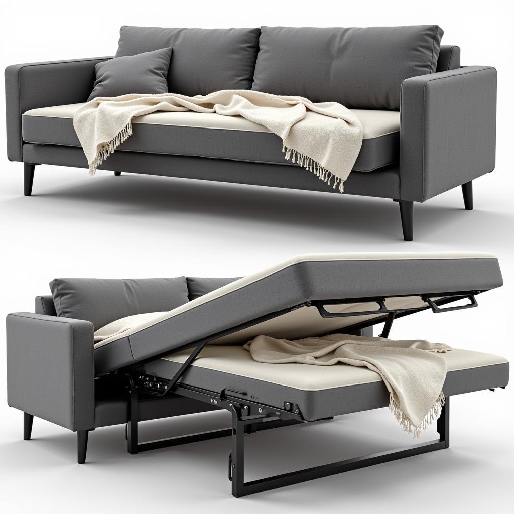 Ghế sofa Strata Futon chuyển đổi thành giường ngủ