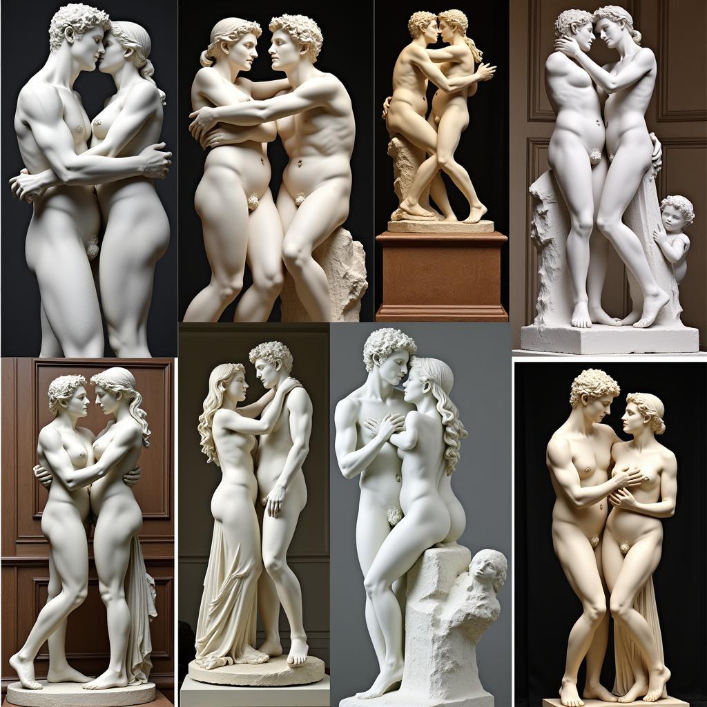 Famous Sculptures of Lovers