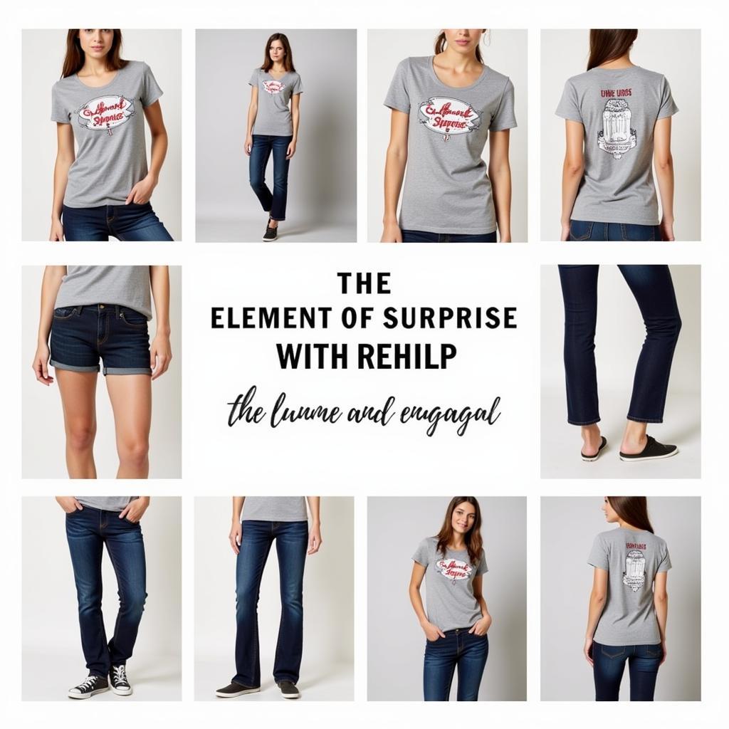 Cách Phối Đồ Với Áo The Element Of Surprise Tshirt