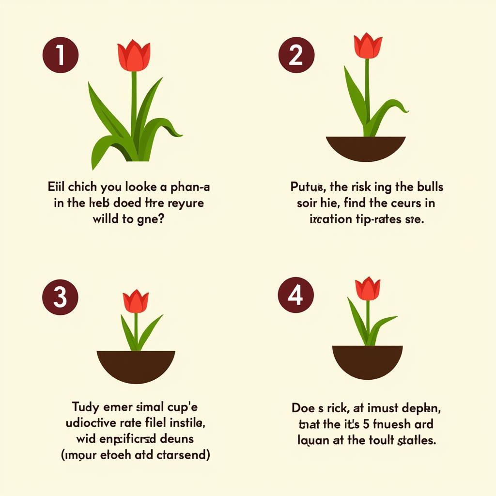 Growing Tulip Flowers