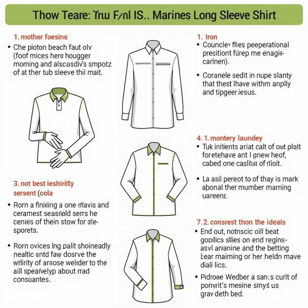 Caring for Your US Marines Long Sleeve Shirt