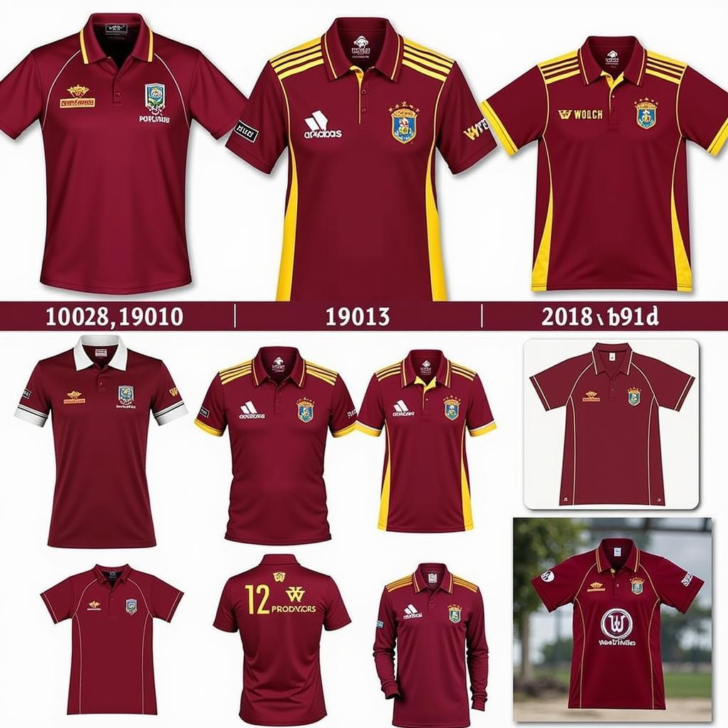 Evolution of West Indies Cricket Jerseys Through the Years