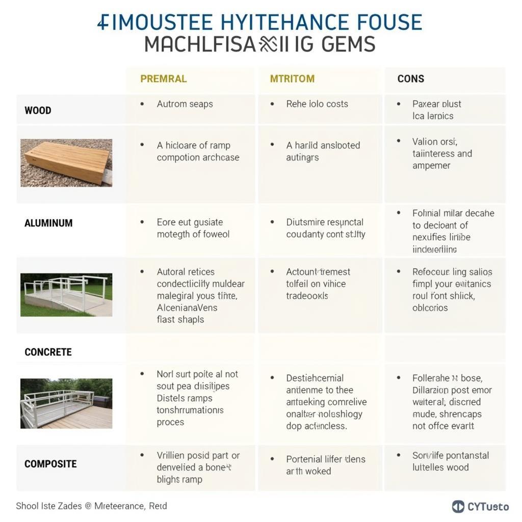 Comparing Different Wheelchair Ramp Materials