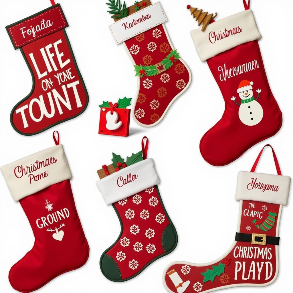 Christmas Stocking Sign Ideas