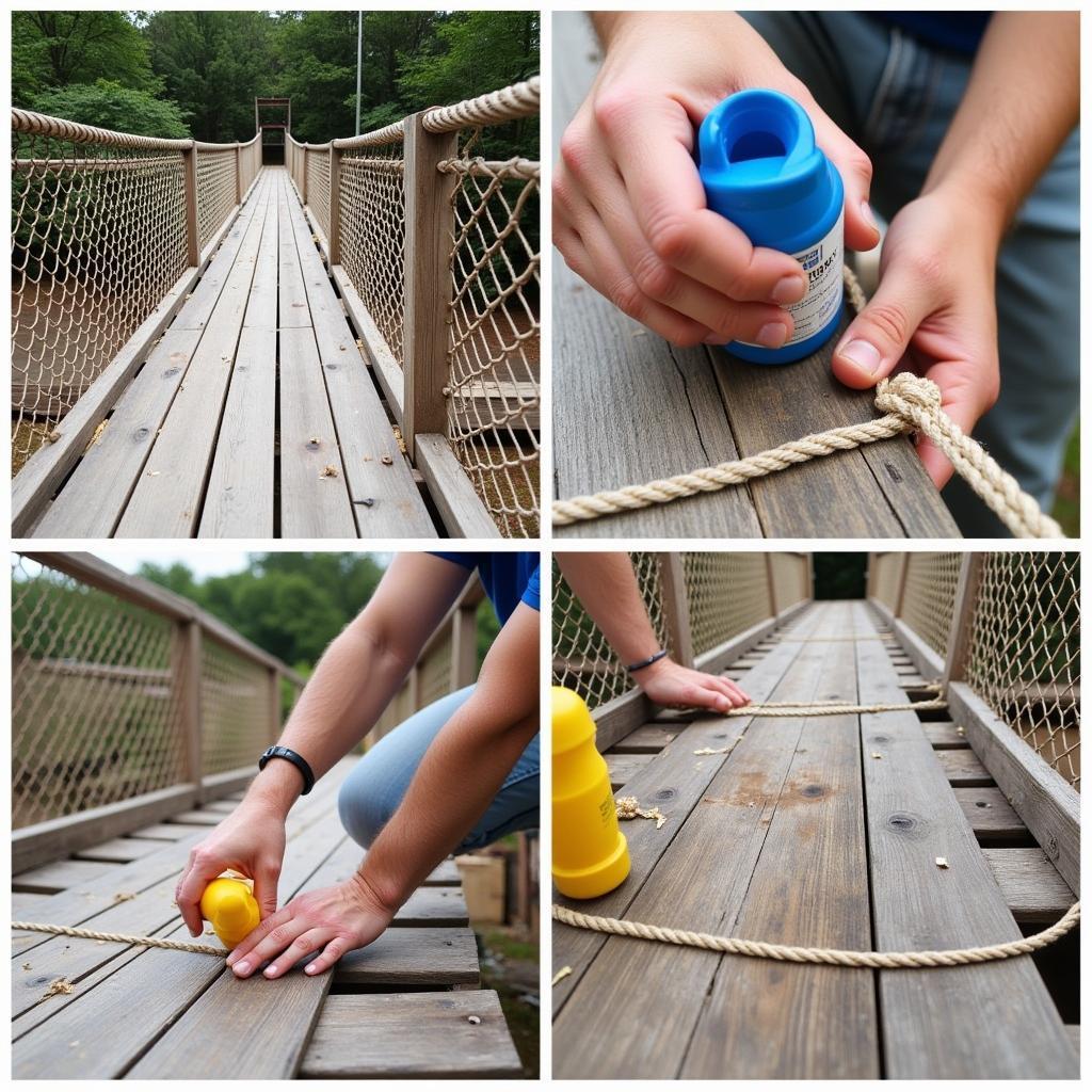 Maintaining Your Rope Bridge