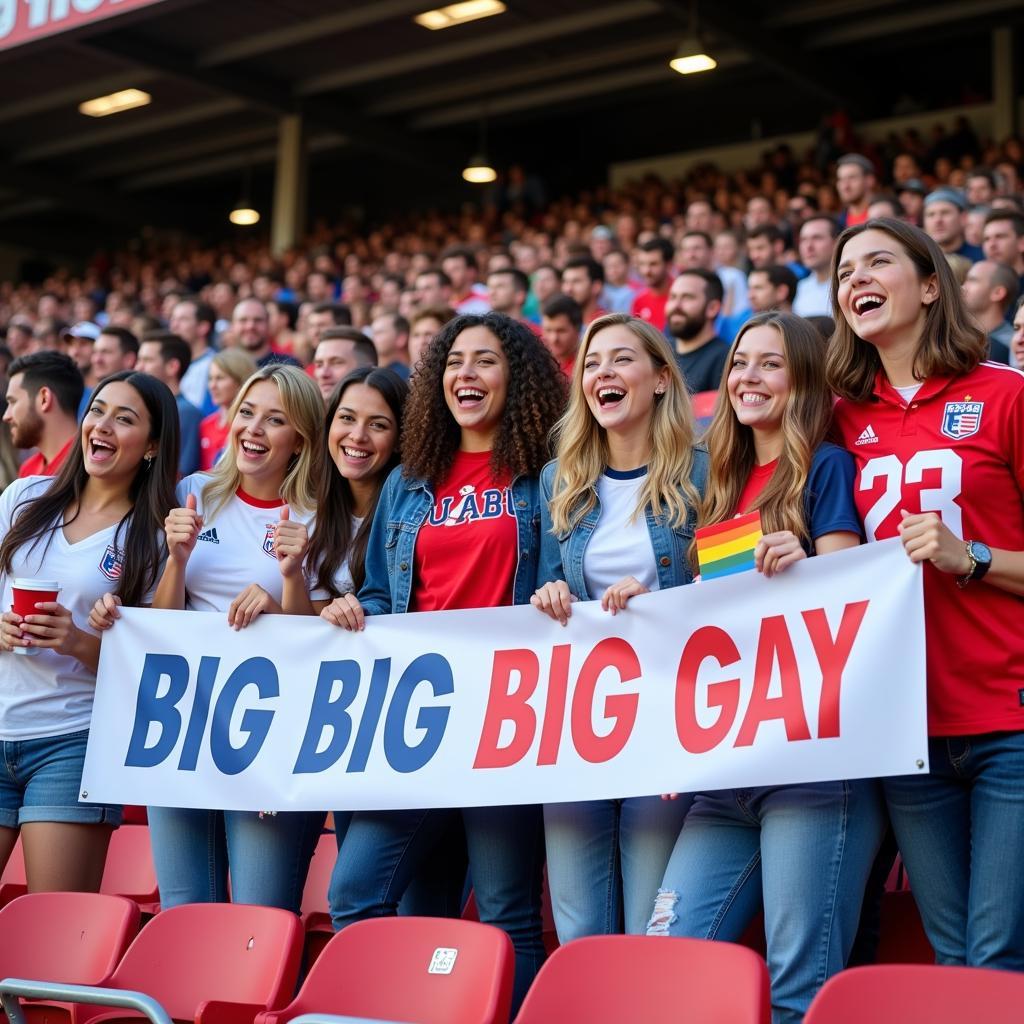 Big Big Big Gay Football Fans