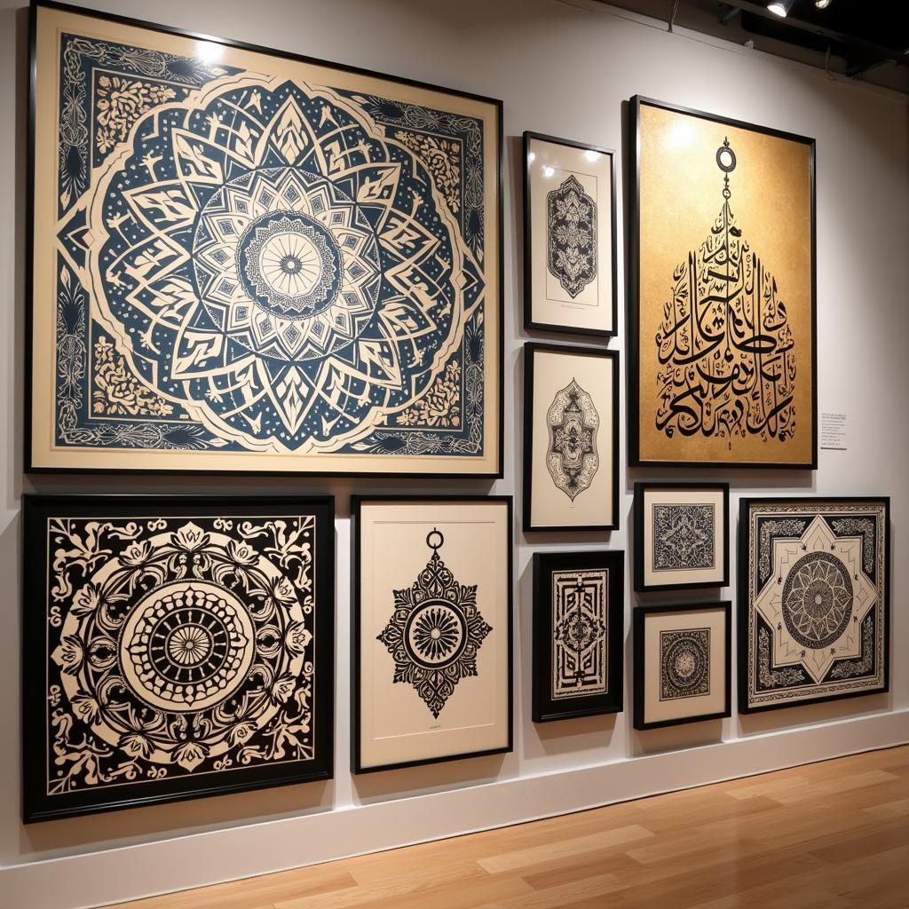 Modern Large Islamic Wall Art Collection